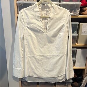 COS Off-White Tunic Shirt
